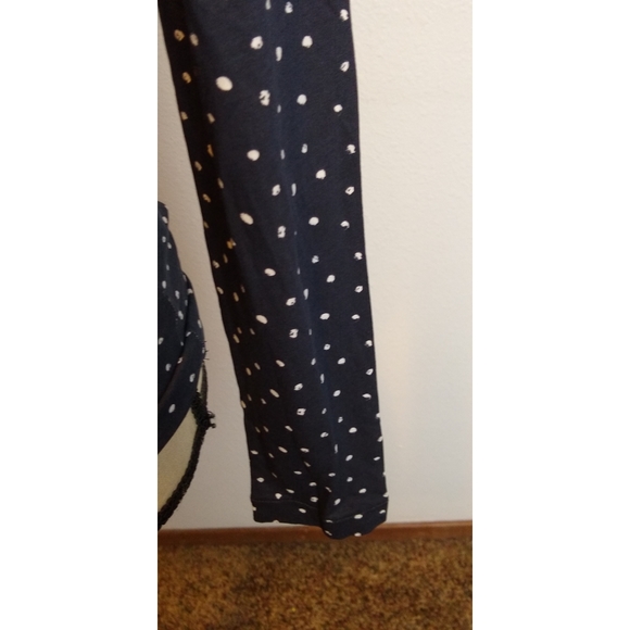 J. Crew Navy Polka Dot Turtleneck - Picture 2 of 7